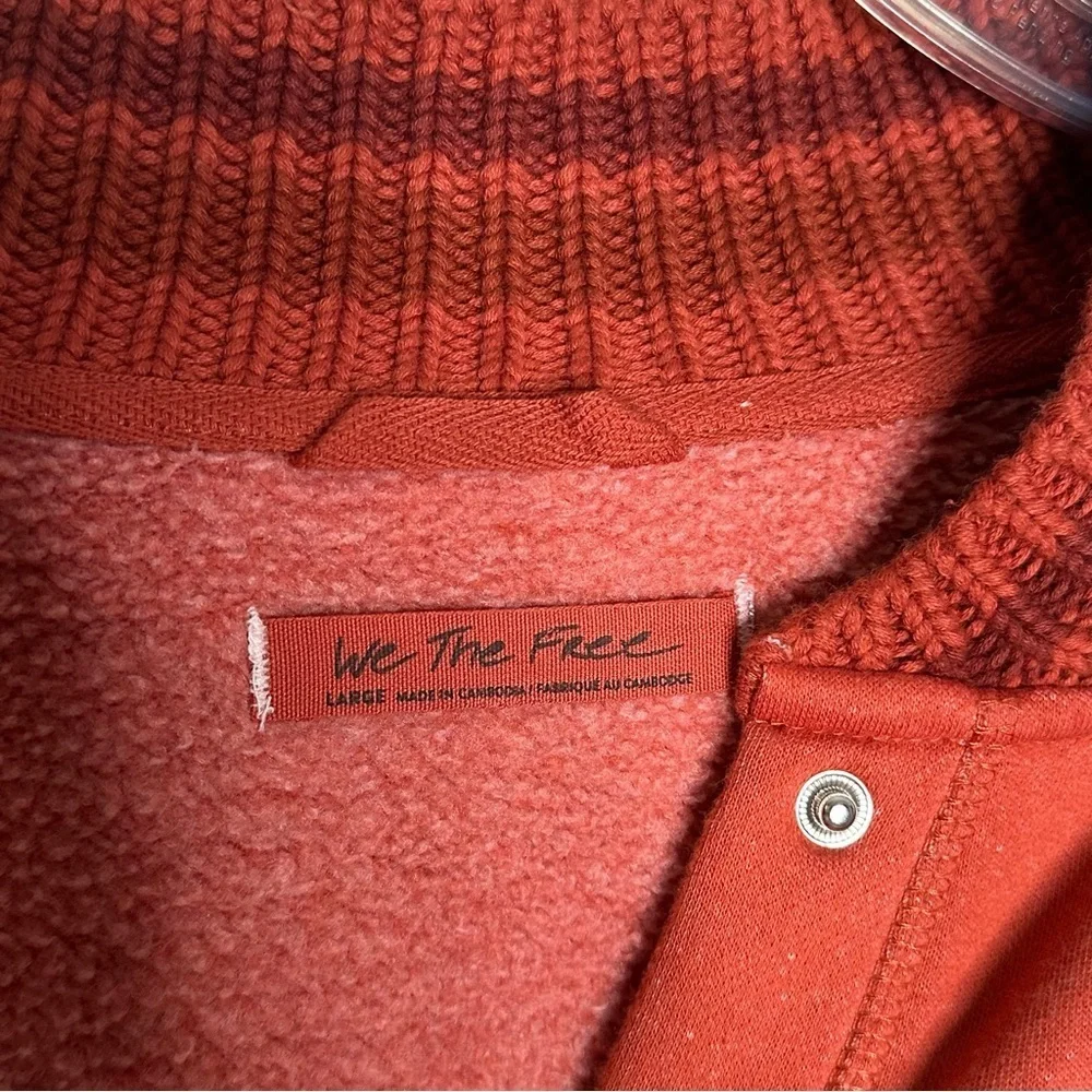 Free People Hollaback Jacket in Spiced Brandy L - Picture 8 of 10